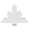 Ekena Millwork Redmond Architectural Grade PVC Gable Bracket, 36"W x 24"H x 6"D x 6"F, 16/12 Pitch GBP036X24X0606RED00 - alternate 4